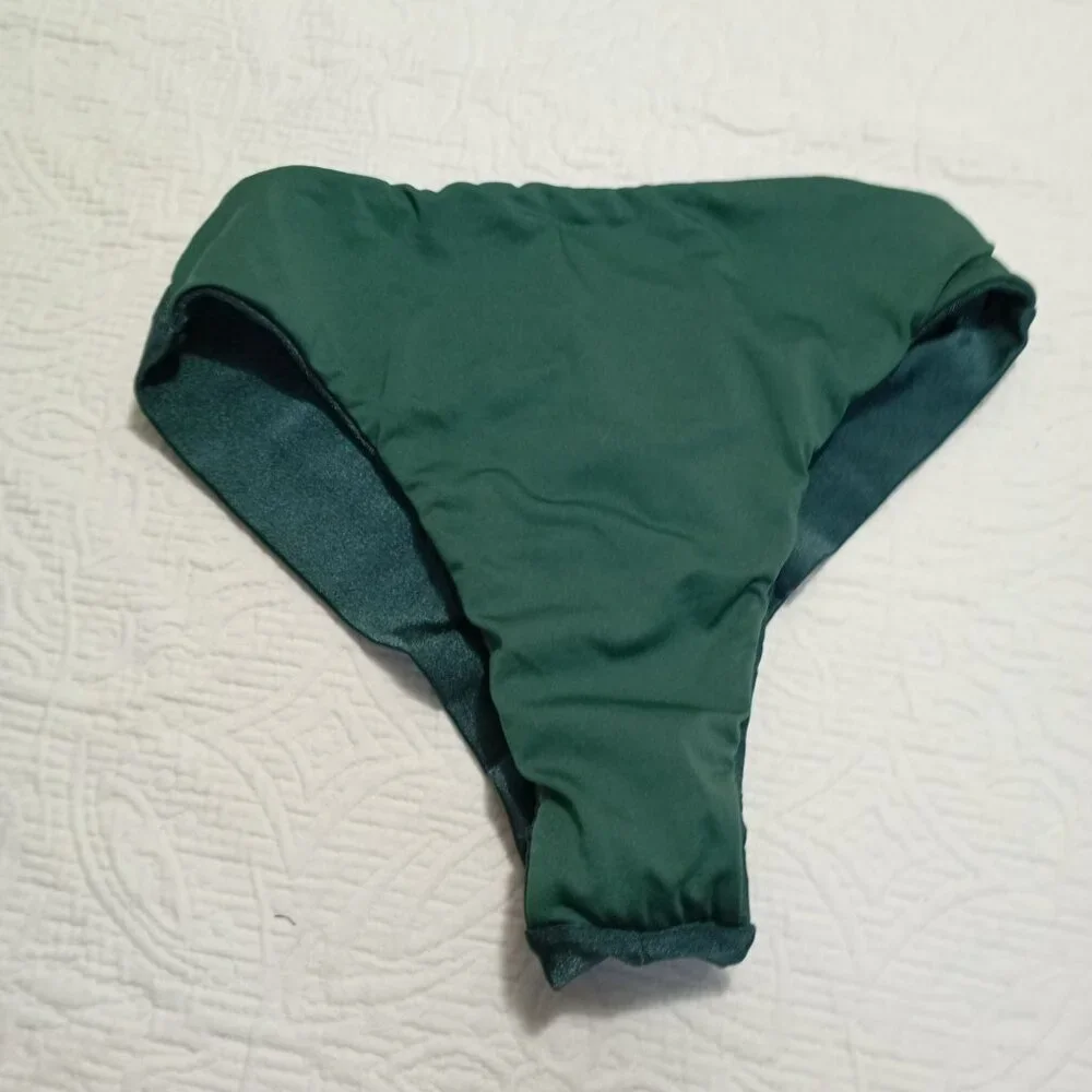 Acqua Di Palma Green Bikini Set 2 Bra With Underwire & Adjustable Straps Small - Picture 6 of 9